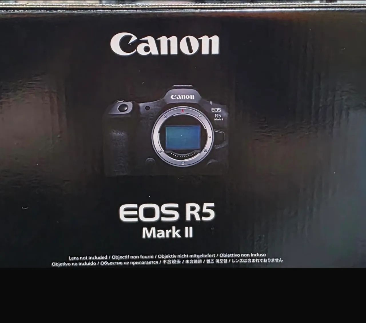 Câmera R5 markII corpo 