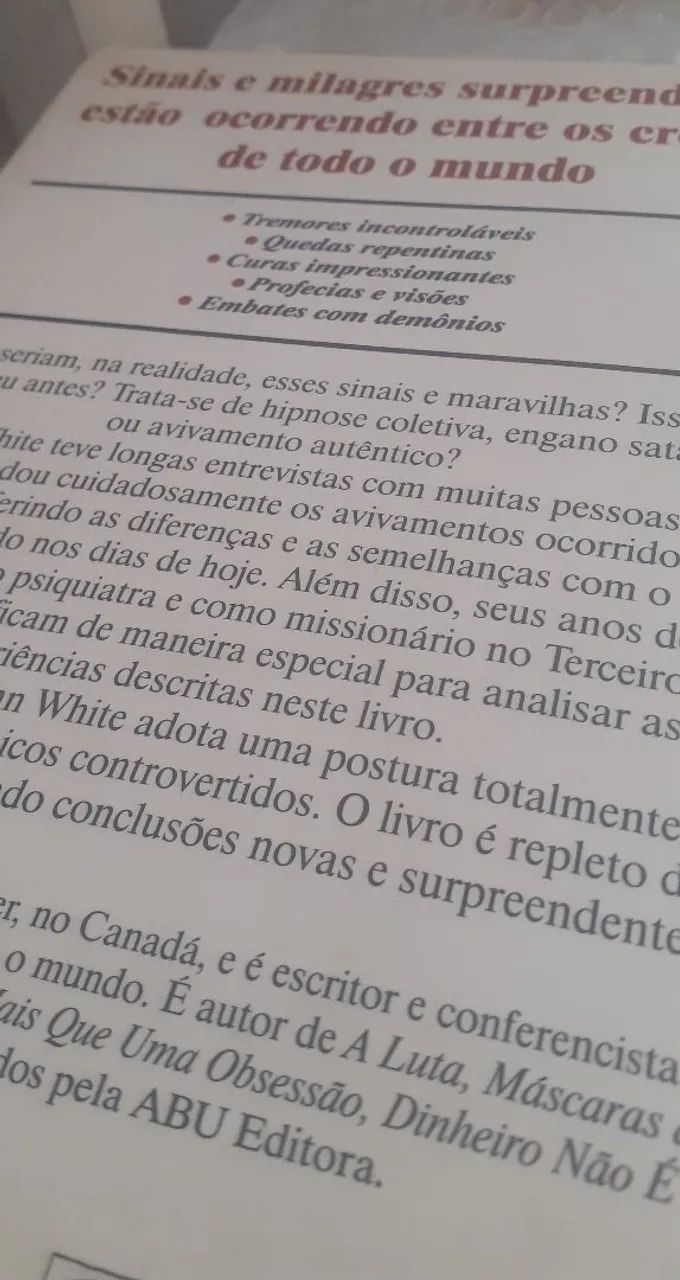 QUANDO O ESPÍRITO VEM PODER- JOHN WHITE- (NOVO!!) SINAIS E MARAVILHAS - Foto 5