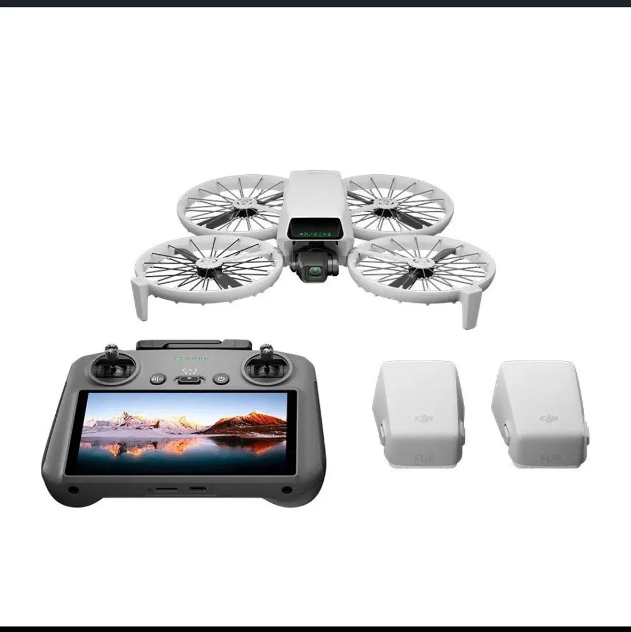 Vende-se drone dji Flip completo com  de tela e pouco uso  - Foto 2