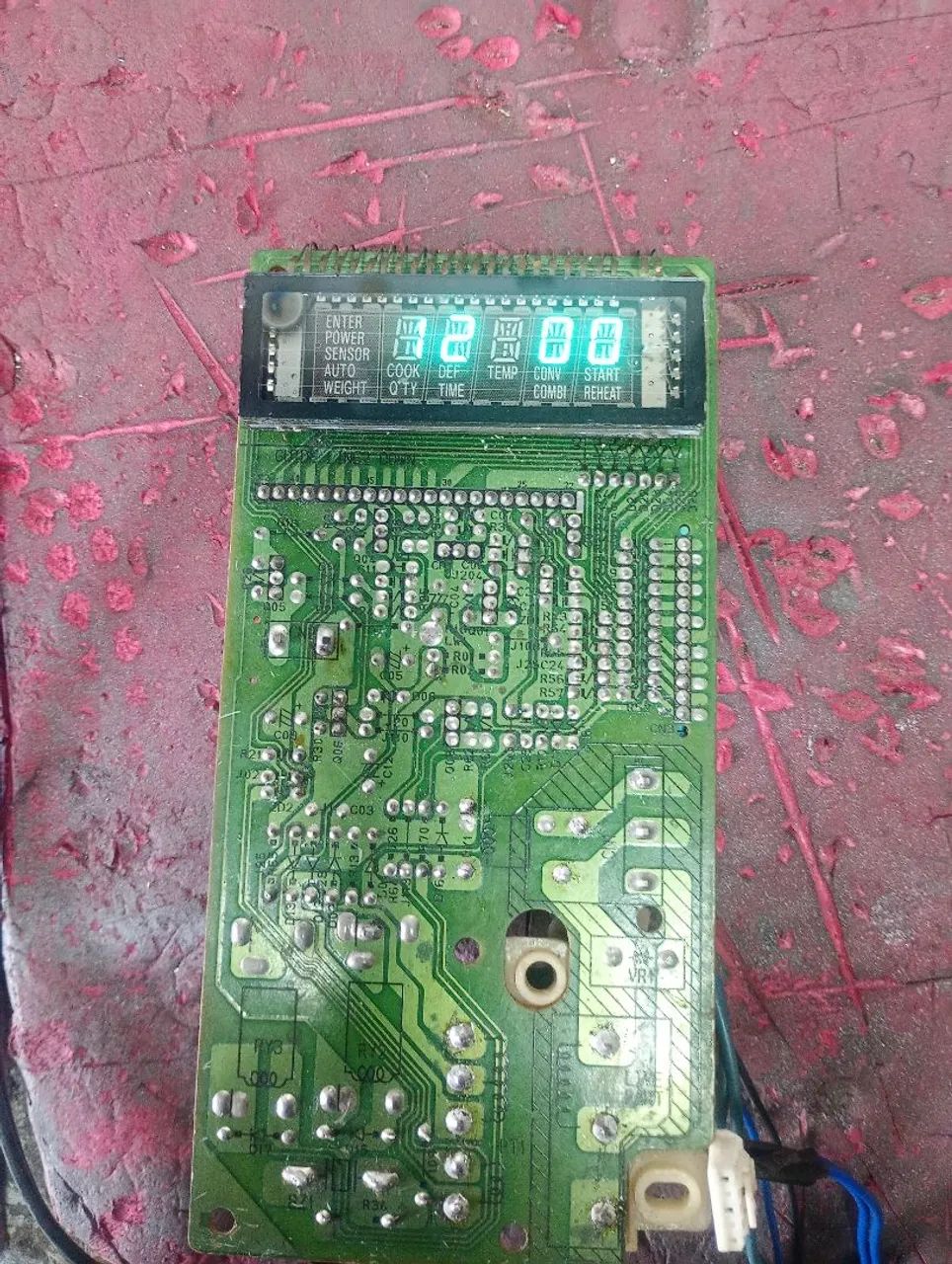 placa continental aw-30 funcionando perfeitamente 