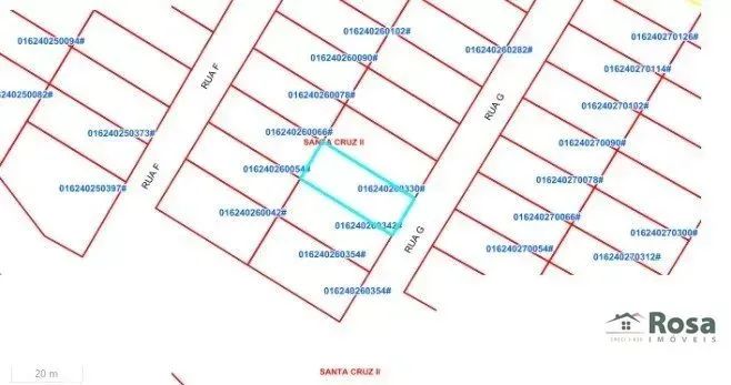 6 Terrenos para venda, Santa Cruz 2 ,Cuiabá