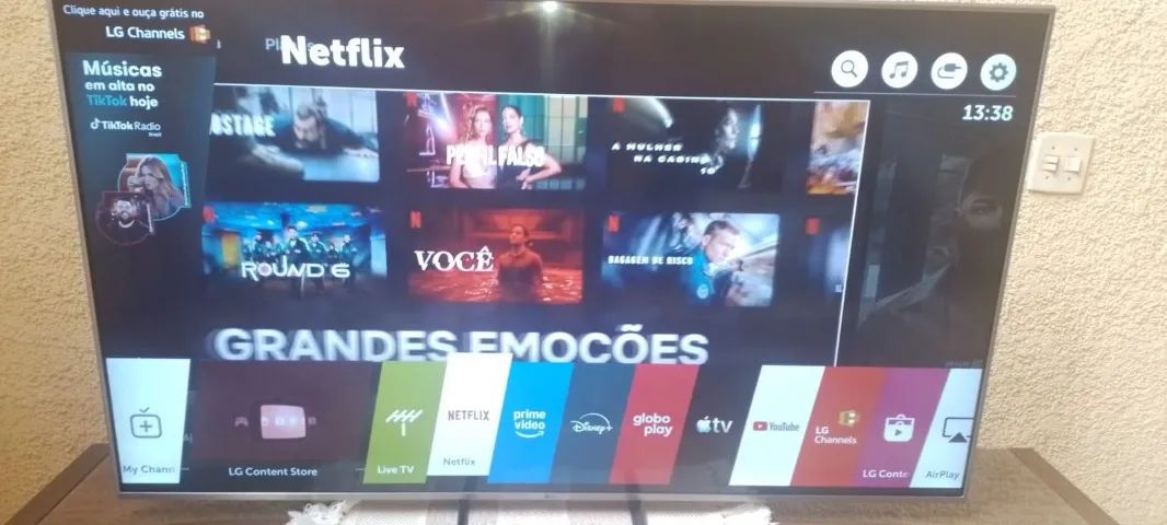 TV Televisão LG 65 polegadas 4K. Perfeita!  Show! - Foto 3