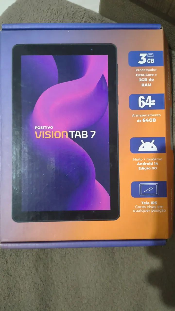 Tablet vision tab 7 positivo 64gb