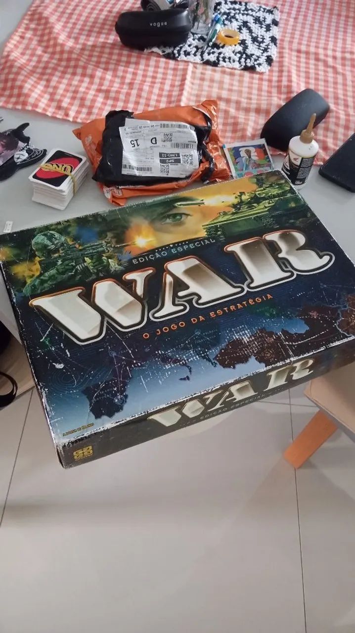 Jogo war edição especial 