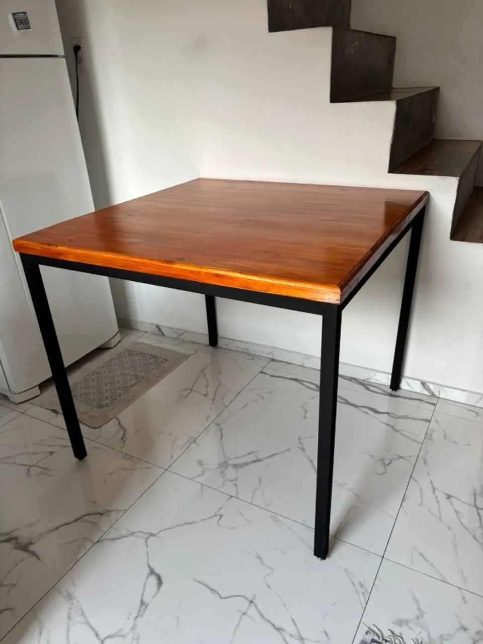MESA INDUSTRIAL 90CM X 90CM - Foto 3