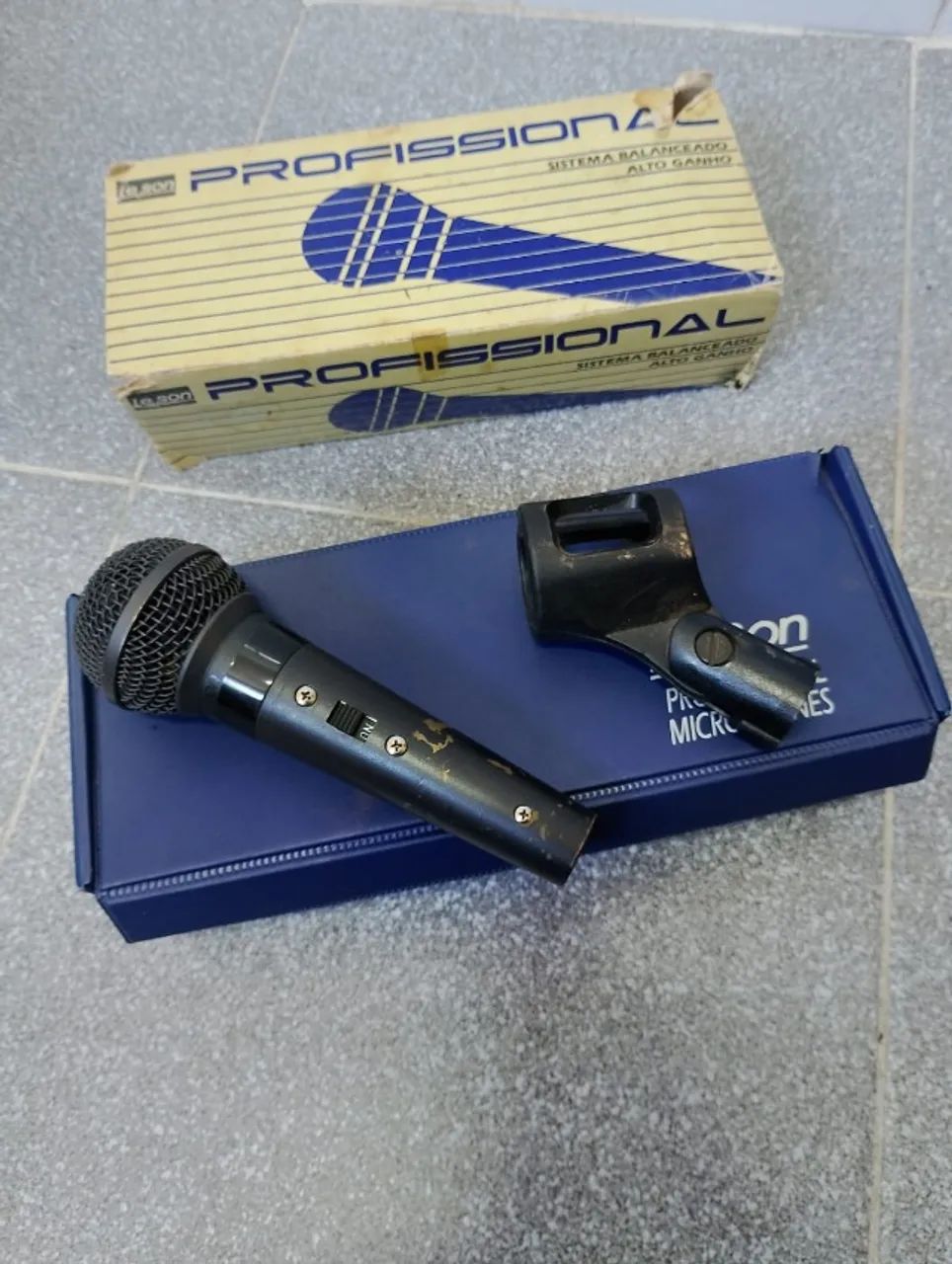 MICROFONE SM58 B - LESON ANTIGO, VINTAGE - Foto 5