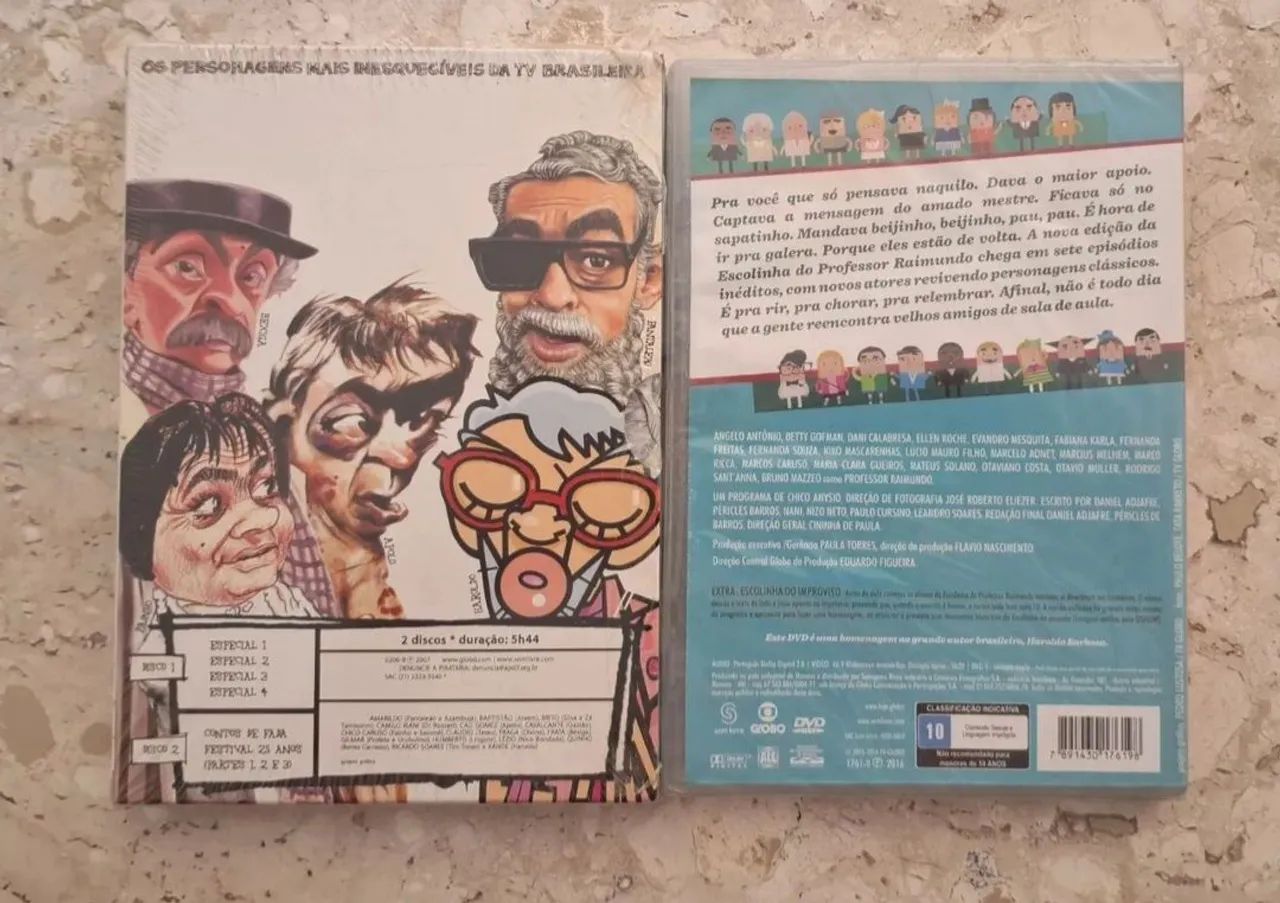 Dvds Chico Especial e Escolinha do Professor Raimundo - Foto 2