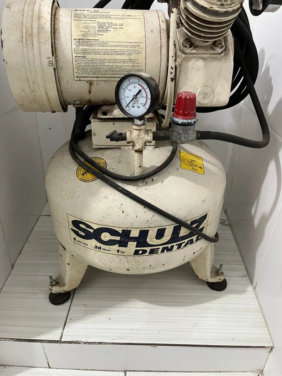 Compressor Odontológico 110V Msv6/30 Schulz - Foto 4