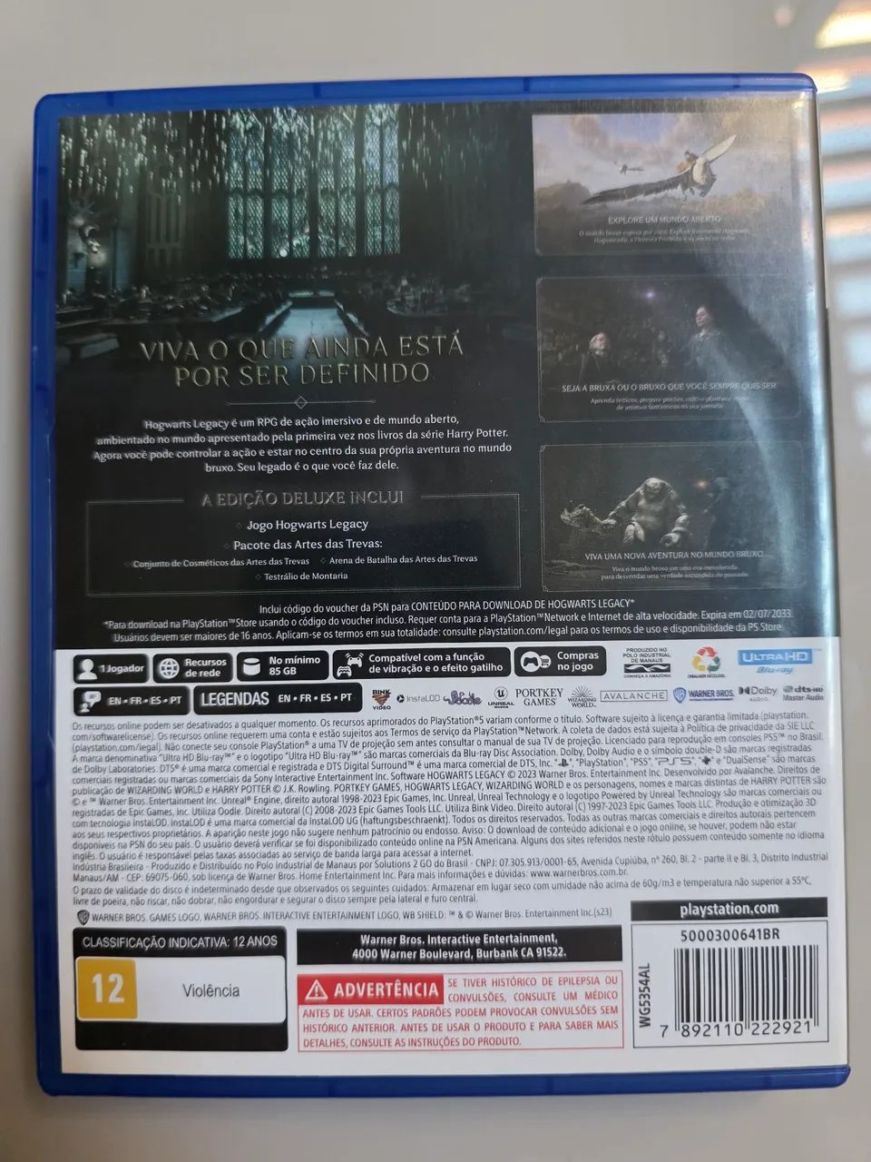 Hogwarts Legacy ps5 + mapa - Foto 2