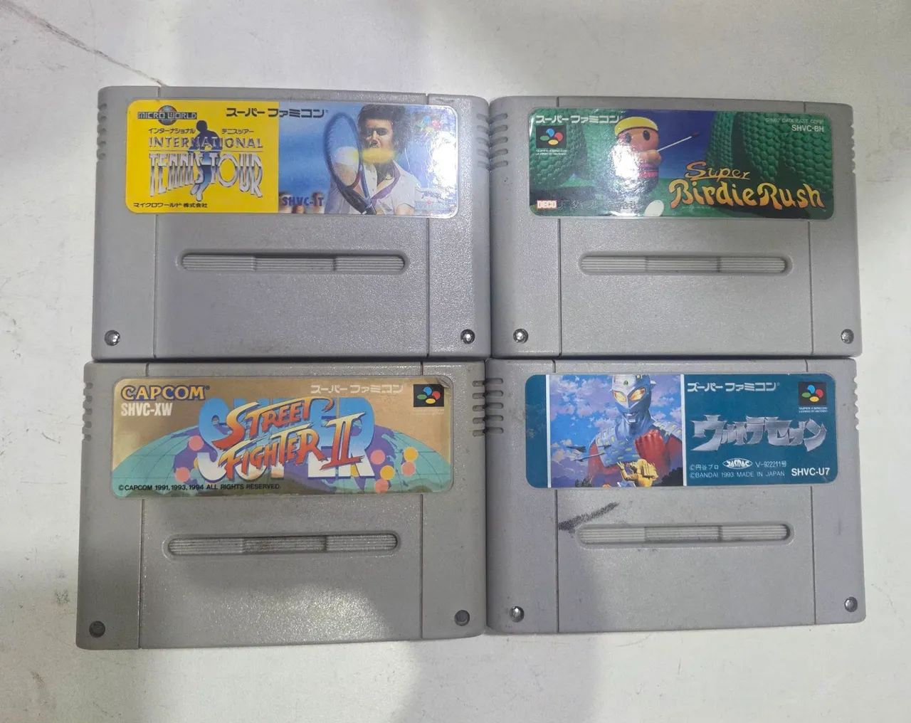Jogos  super nes e Famicom 