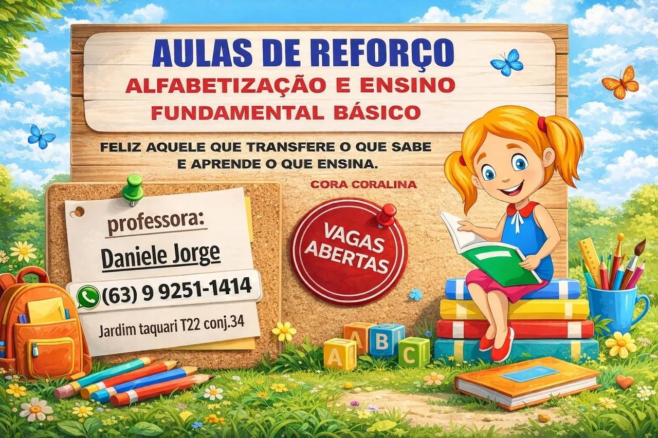 Reforço escolar Tia Danny. - Foto 5