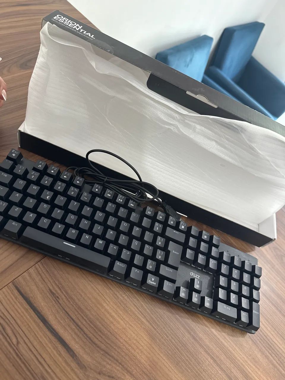 TECLADO GAMER MECANICO ORION ESSENTIAL - Foto 3
