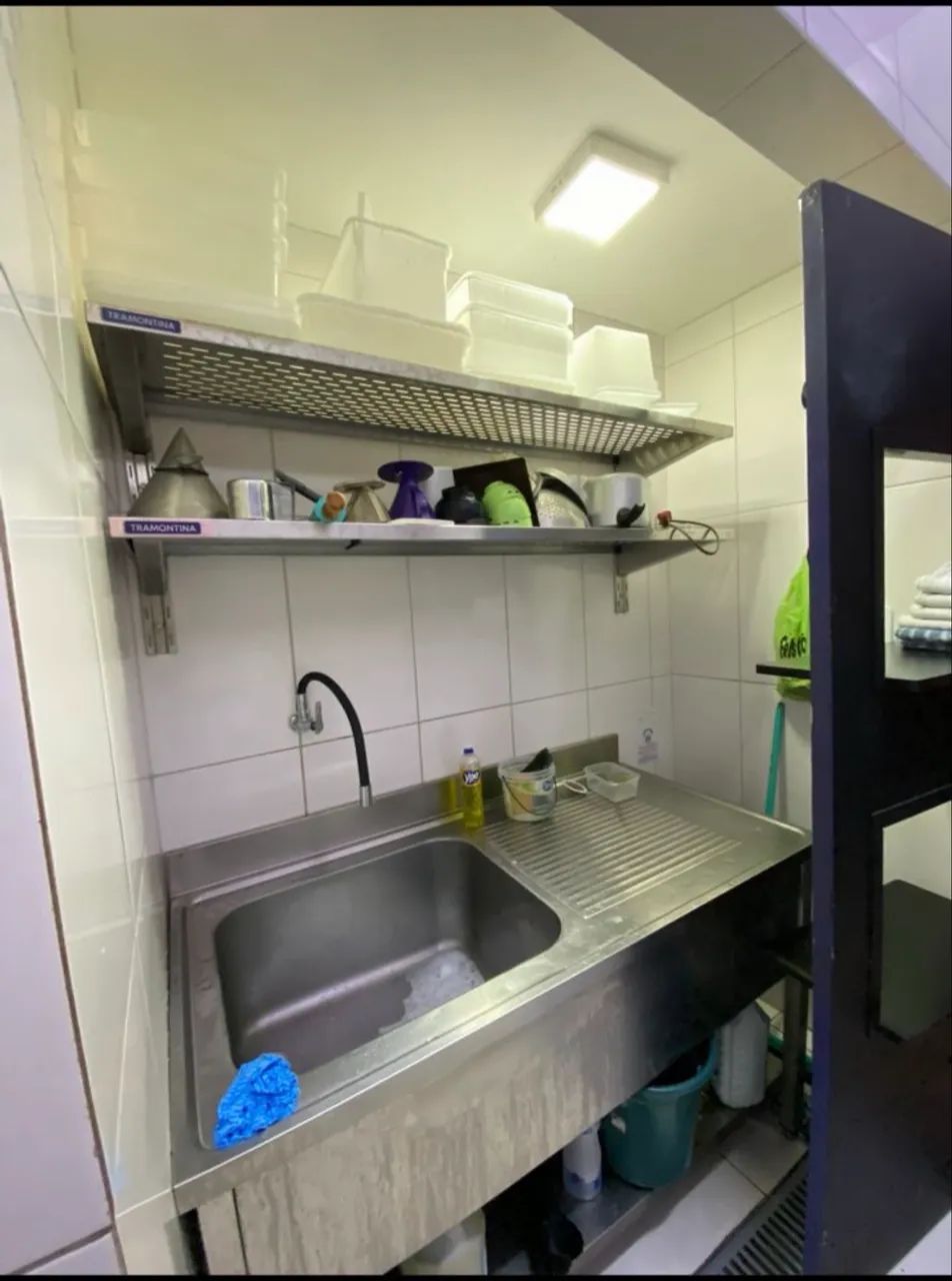 Bancada lavagem cozinha profissional  - Foto 3