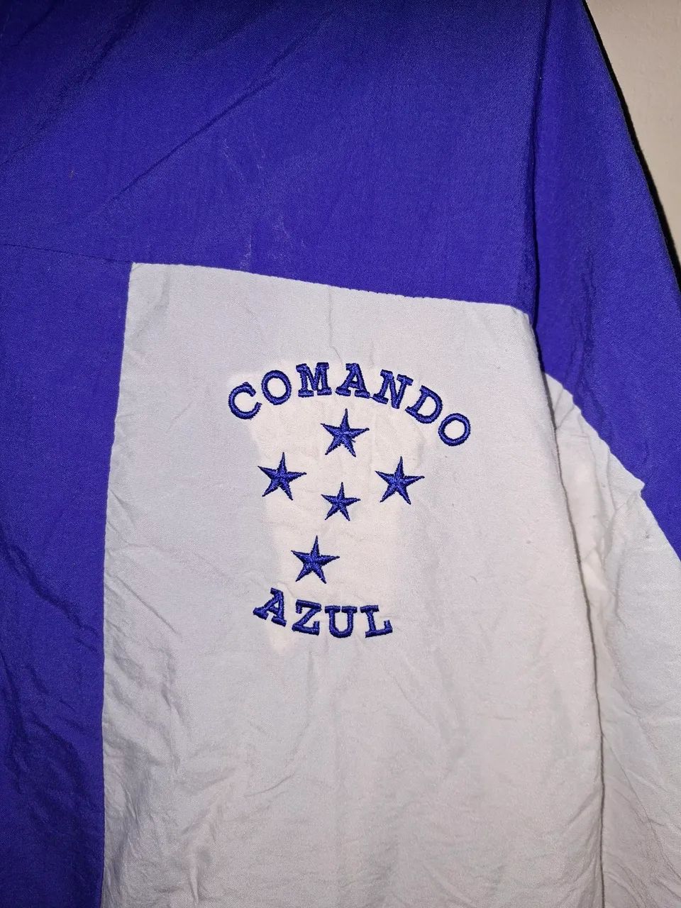 Blusão torcida organizada cruzeiro comando azul - Foto 2