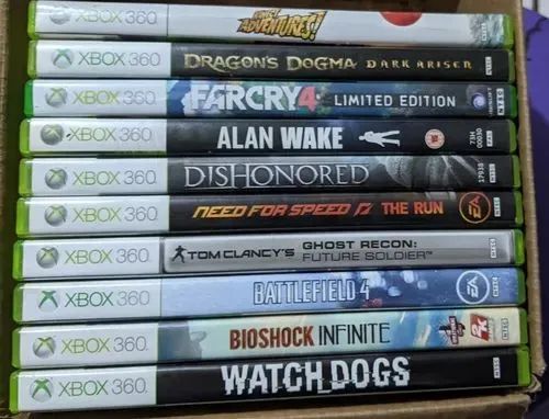 10 Jogos Originais Xbox 360