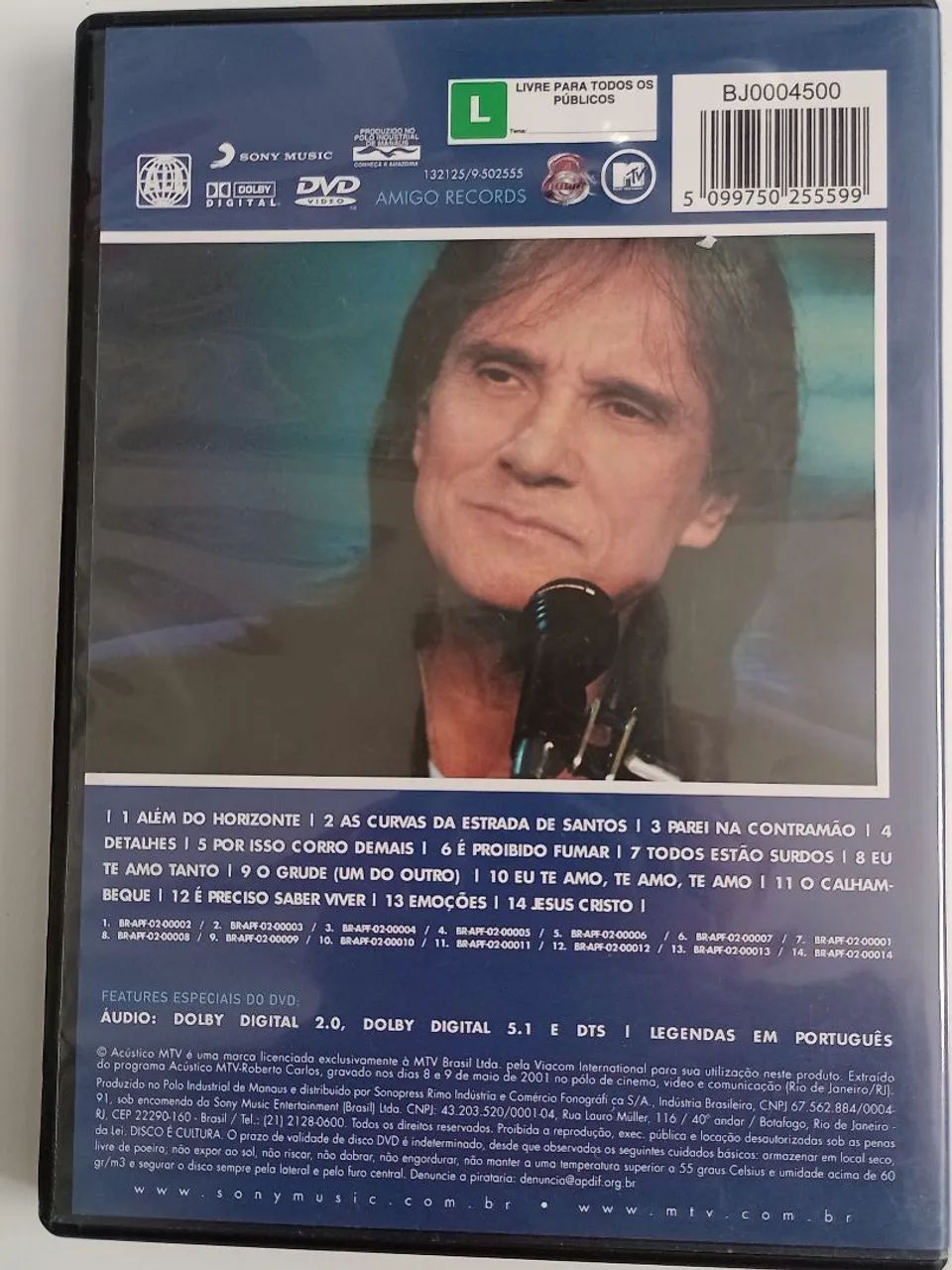 4 CDs + 1 DVD - ROBERTO CARLOS - Foto 4
