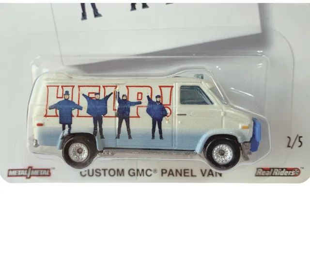 Hot Wheels Custom GMC Panel Van The Beatles Help! - Foto 2