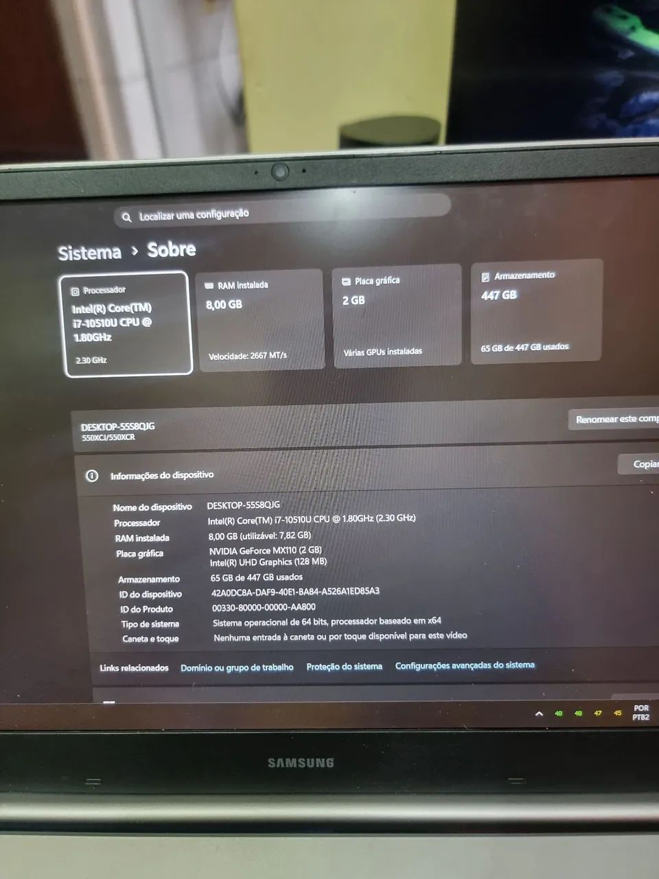 Notebook Samsung book x50 i7 - Foto 5