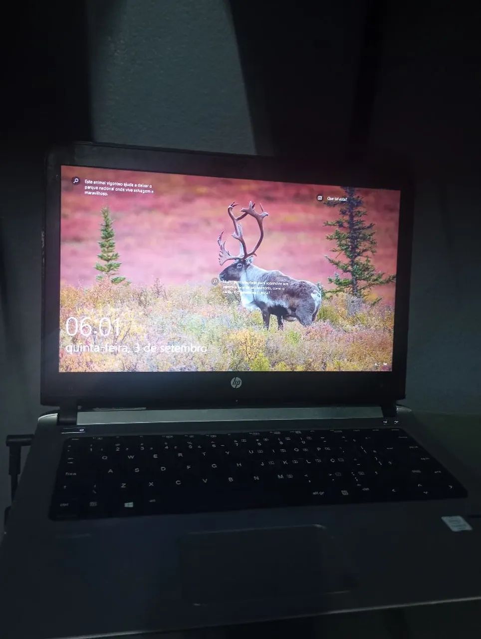 Hp i5 sexta geração 8 gigas hd SSD 