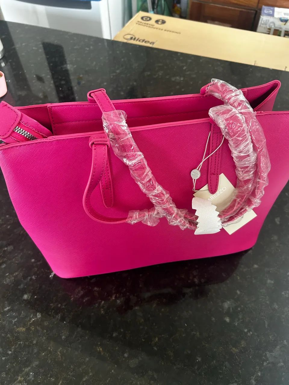 Bolsa Arezzo rosa - Foto 5