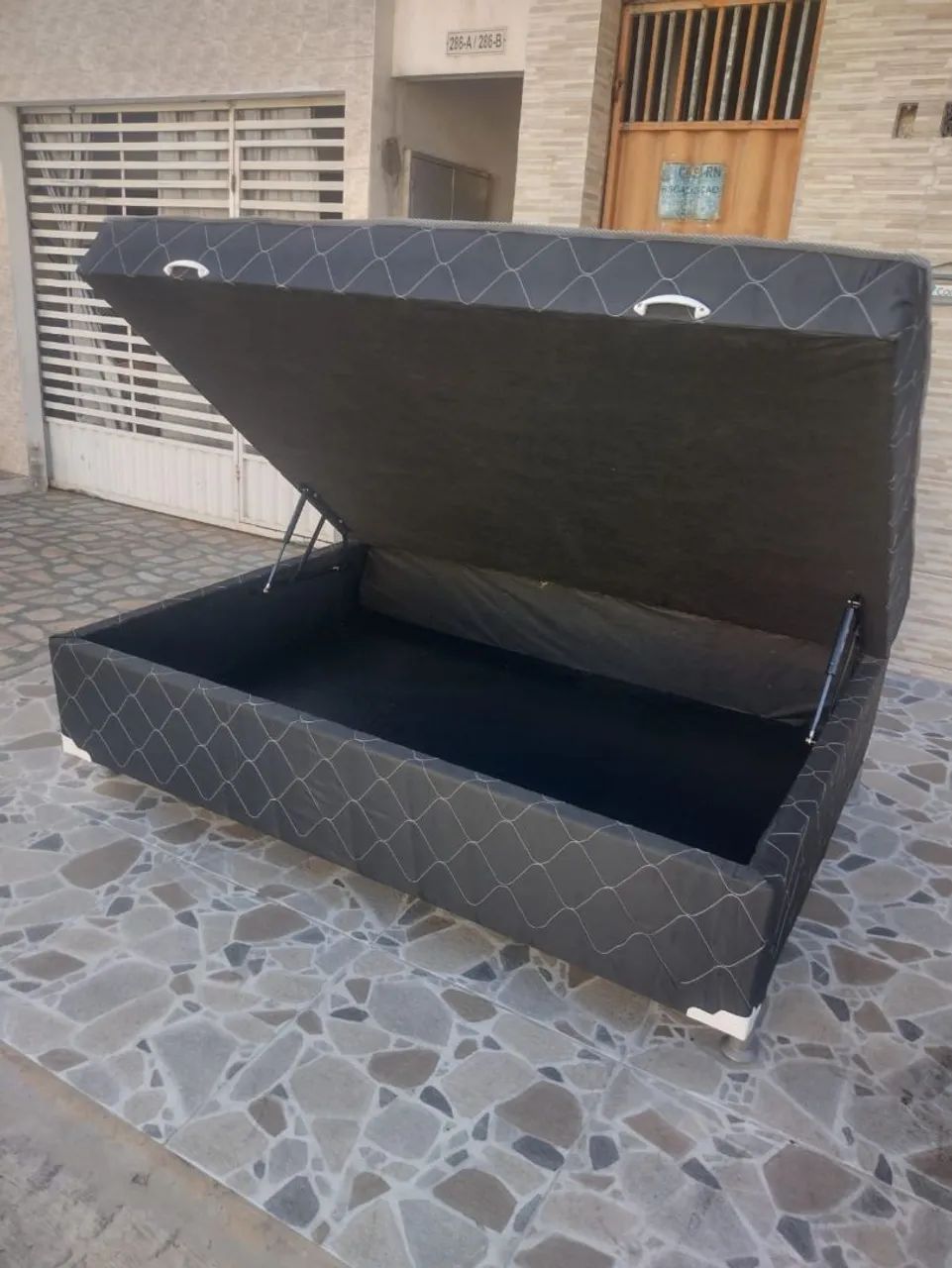 Cama box casal  baú  - Foto 3