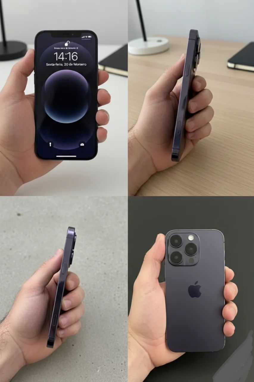 iPhone 14 ProMax 256gb Roxo profundo