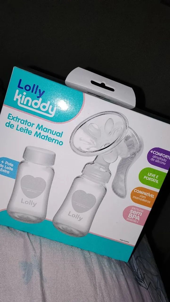 Bomba de tirar leite manual 