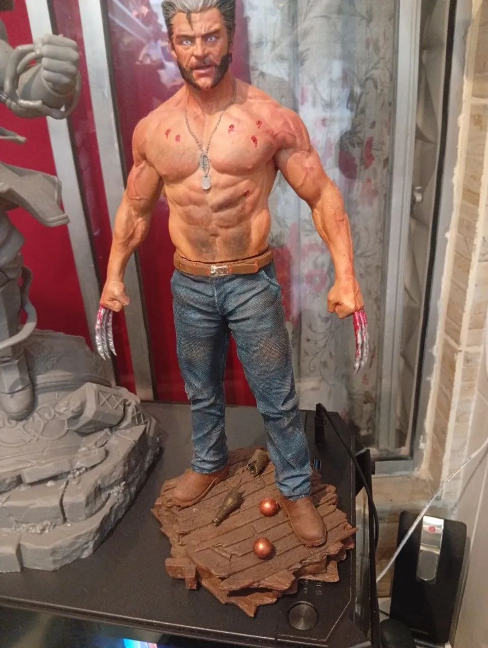 Wolverine 3D feito em resina  - Foto 4