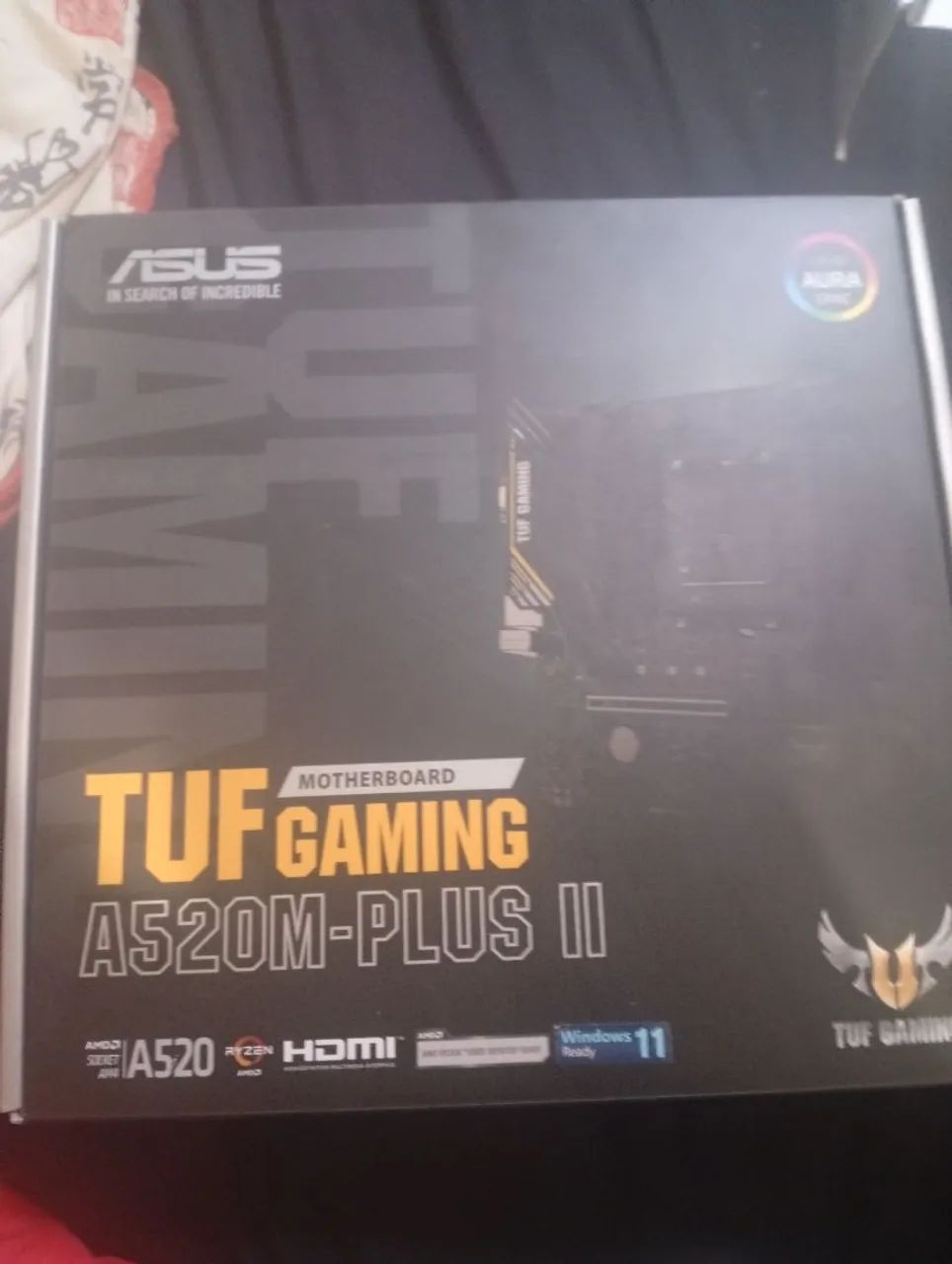 Placa mãe Asus TUF A520M Plus II  - Foto 4