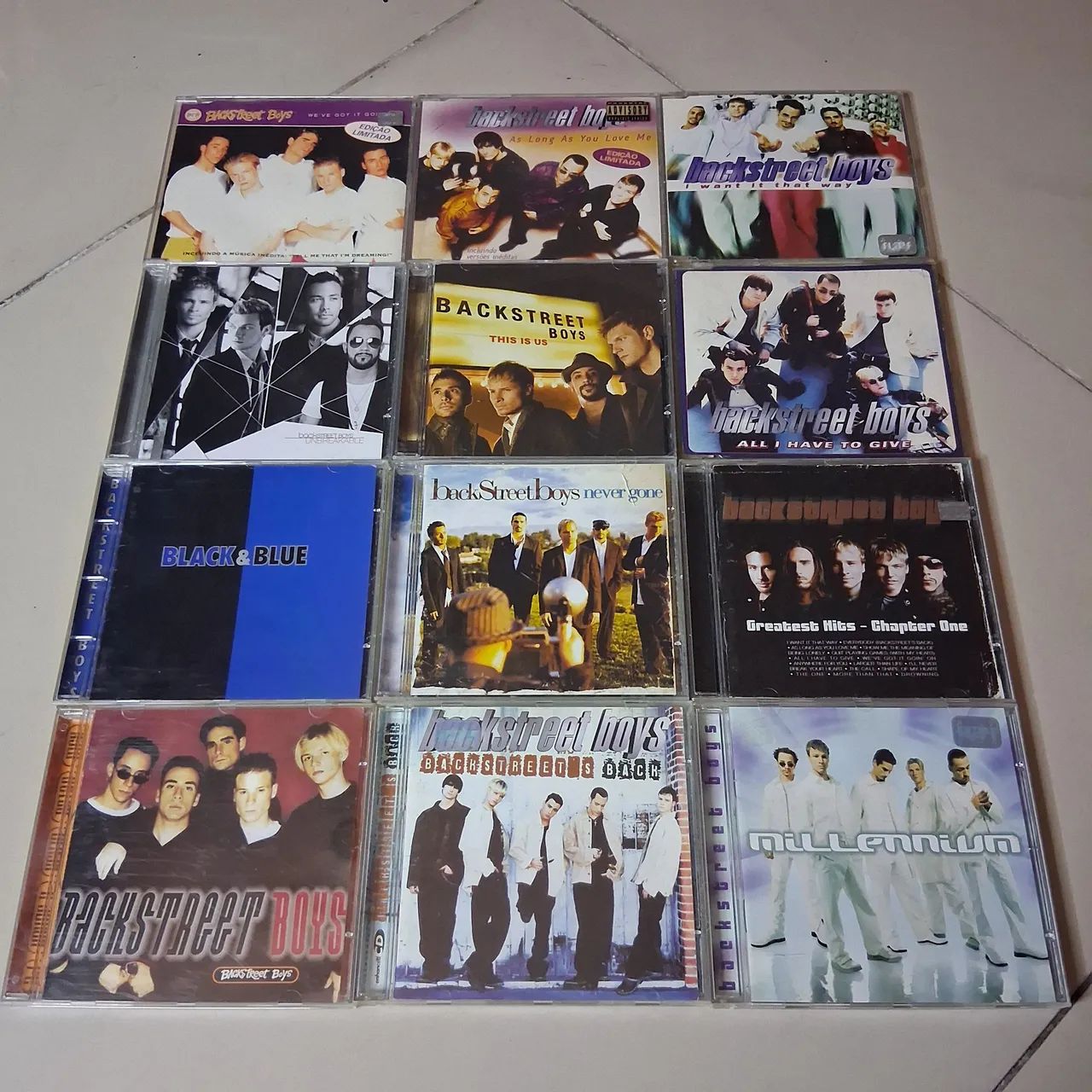 CD Backstreetboys 13 Discos Original 