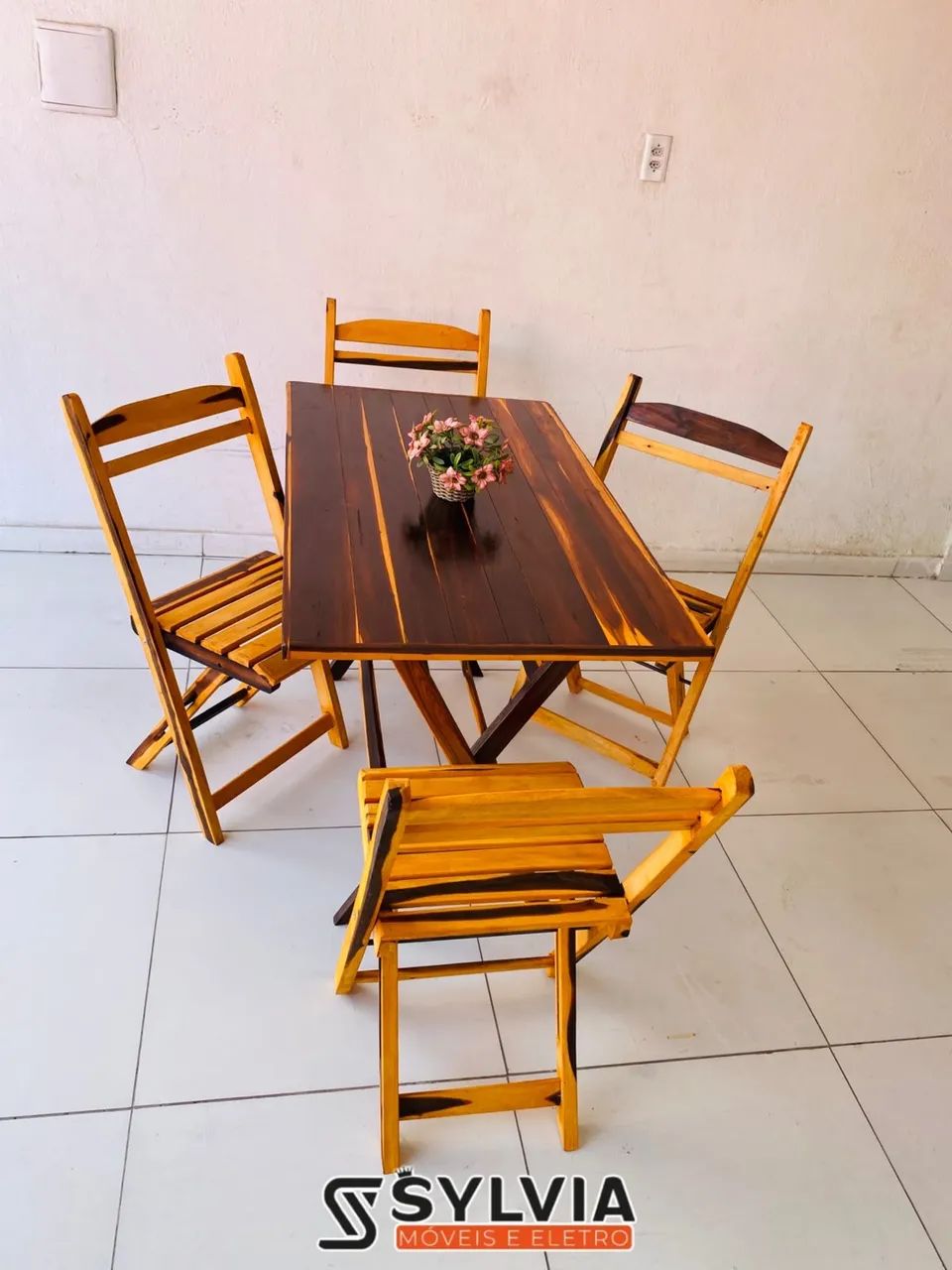 Conjuntos de mesas dobrável  - Foto 2