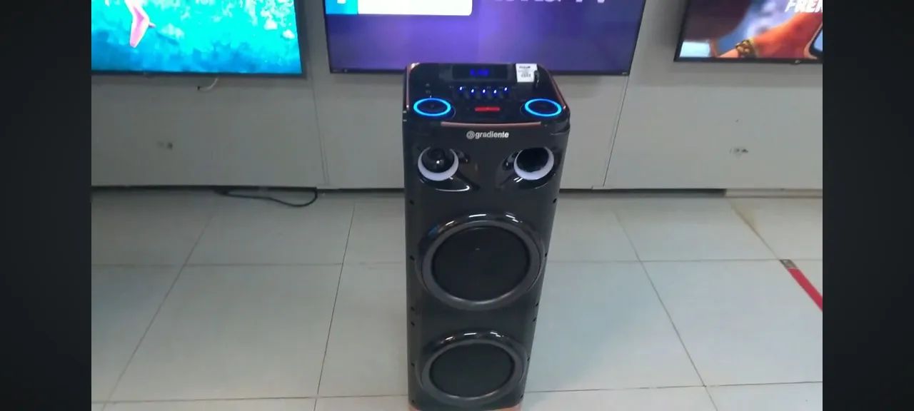Caixa de som topissimo 