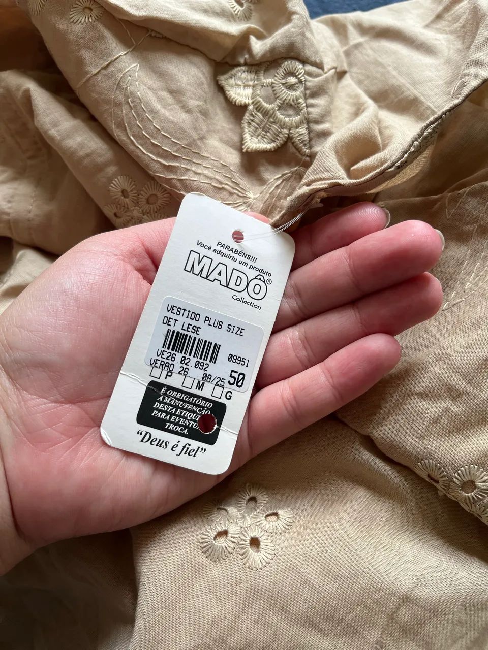 Vestido Tam 50 NOVO - Foto 2