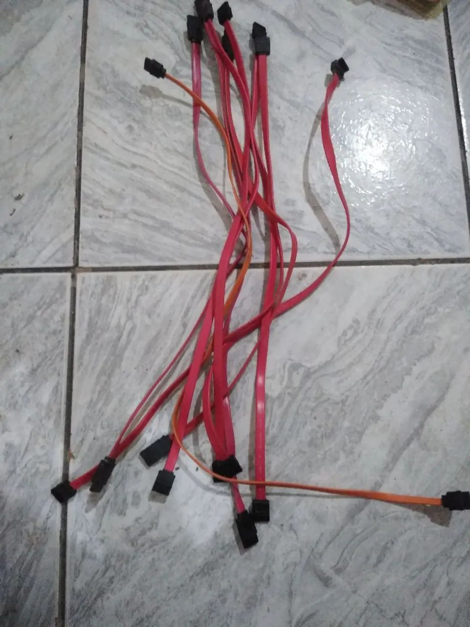 9 cabos Sata para computador 