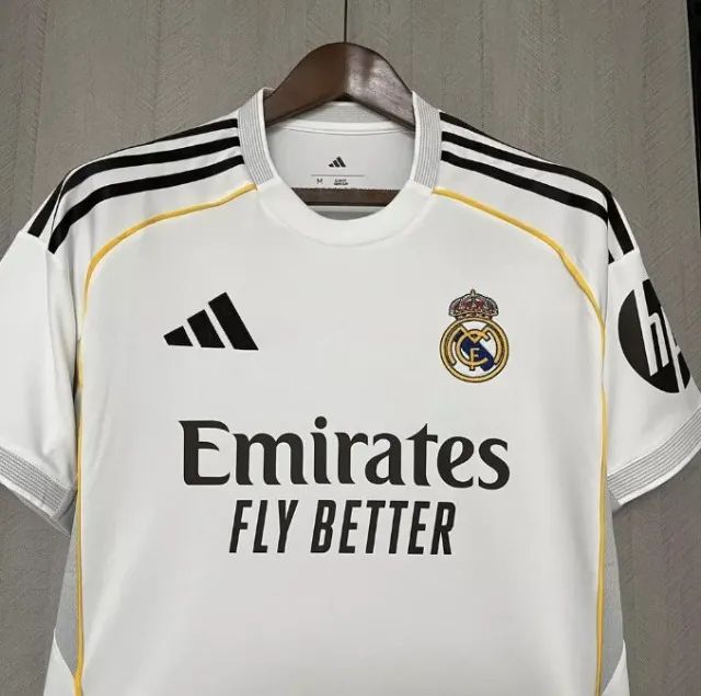 Camisa Real Madrid 25/26 Branca - Foto 2