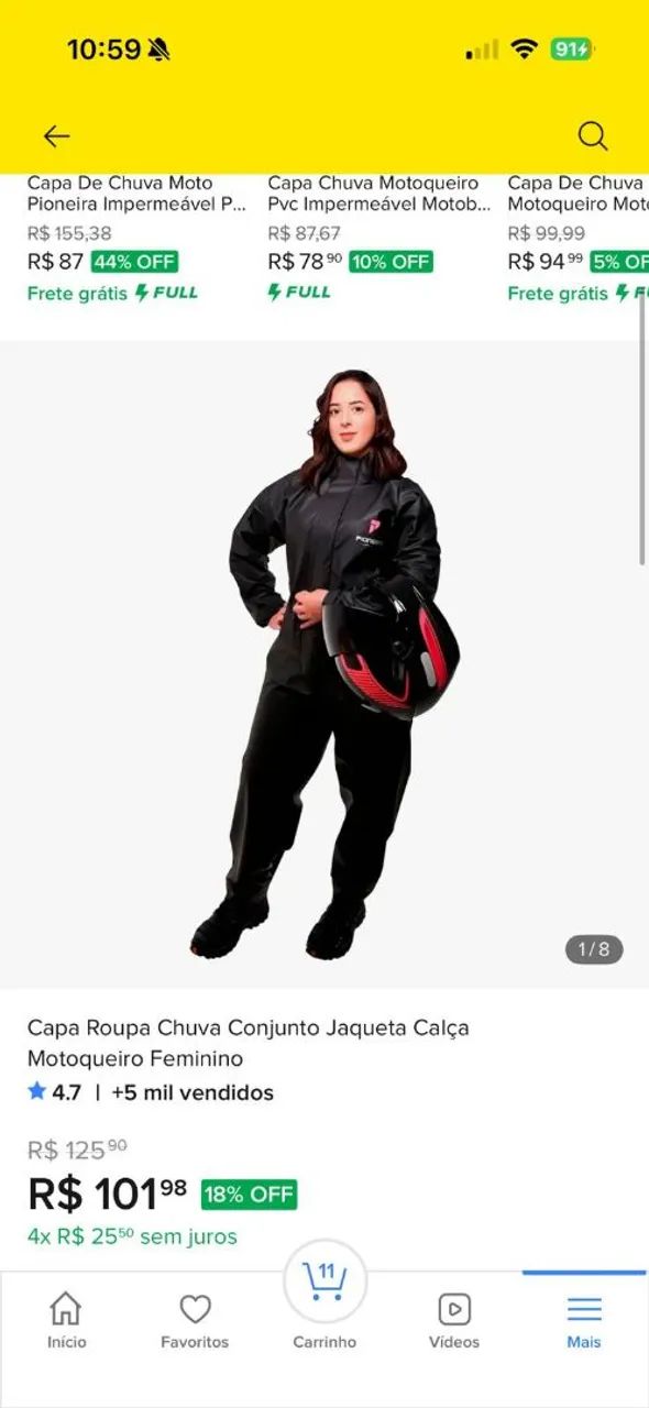 Calça Chuva