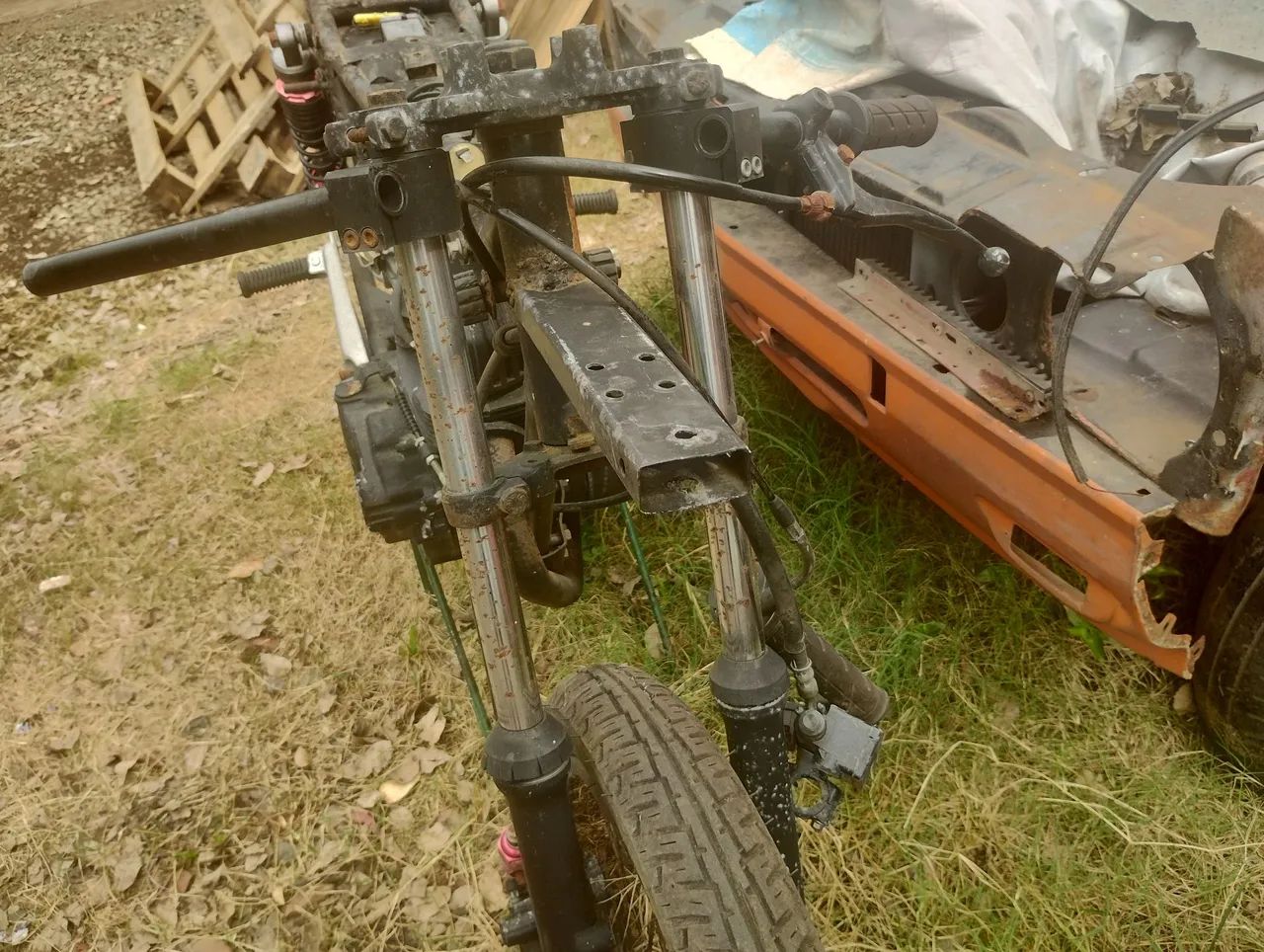 Frente Honda 150 a disco - Foto 3