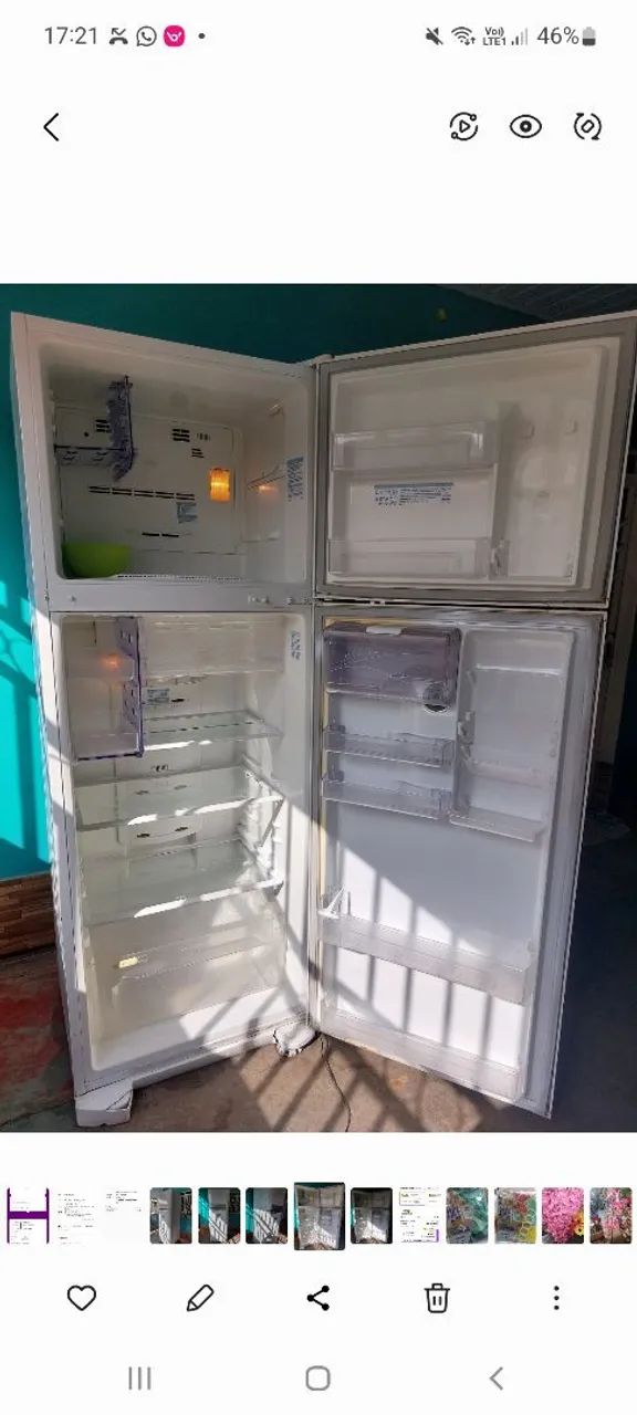 Geladeira Electrolux frost free dúplex  - Foto 2
