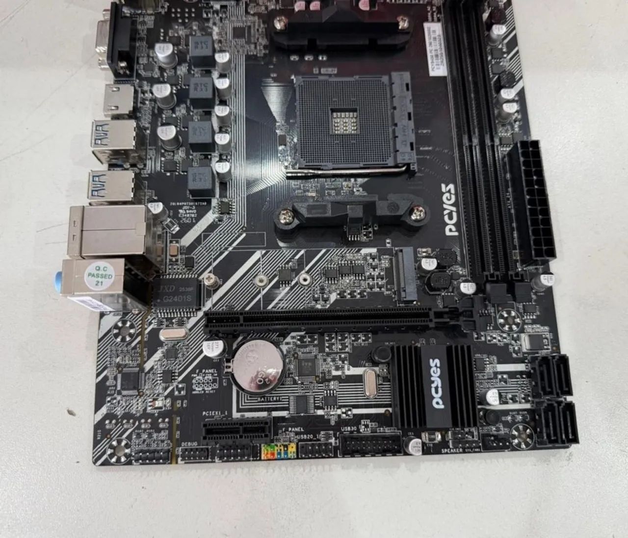 Kit placa mãe Ryzen 5 5500  - Foto 3
