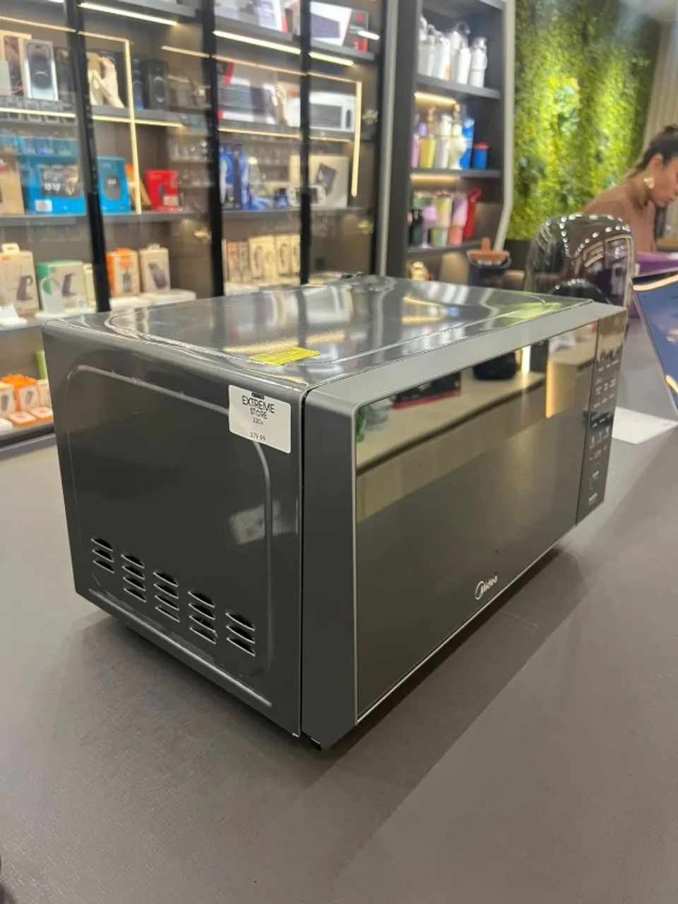 Micro - Ondas Midea 20l Prata 220w - Foto 4
