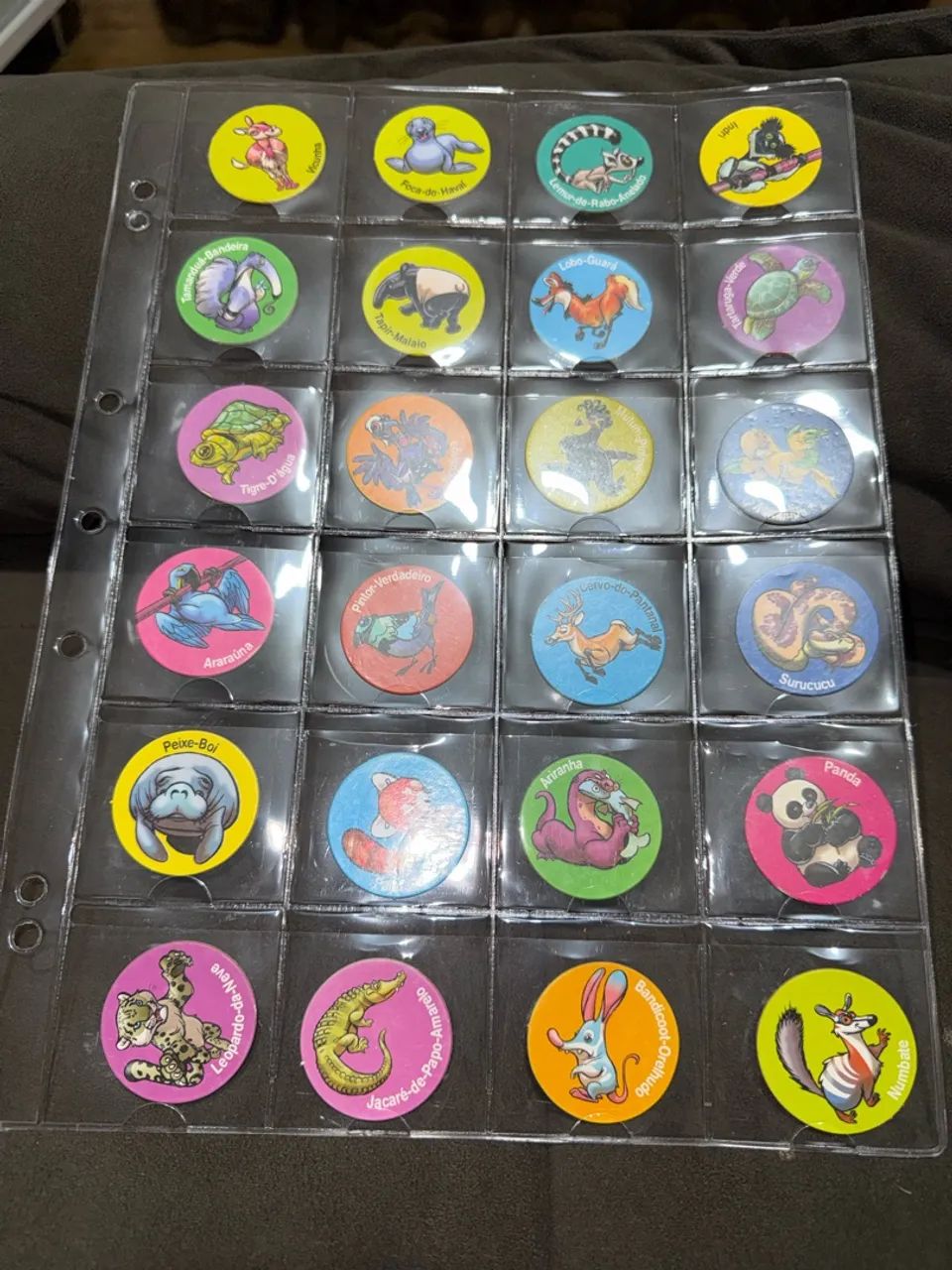 Tazos Completo Animais em Extinção  - Foto 3