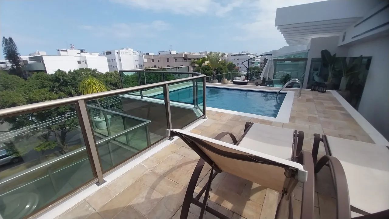 RECREIO REQUINTE E SOFISTICAÇÃO COBERTURA LINEAR ÚNICA 4 QUARTOS 3 VGS 373 M2 - Foto 5