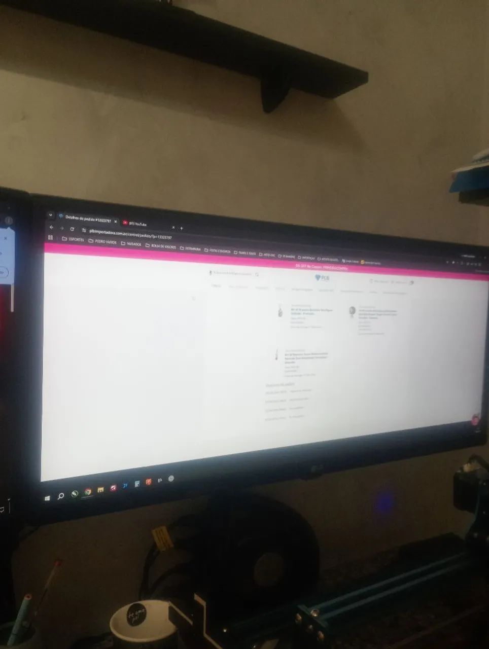 Monitor 29pol LG ultrawide sem defeito 