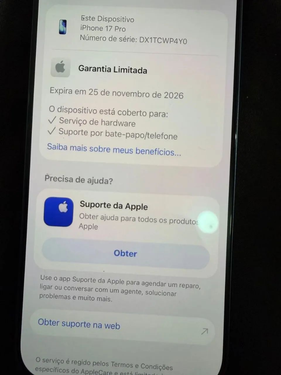 Iphone 17 pro 256gb - azul (usado) - Foto 3