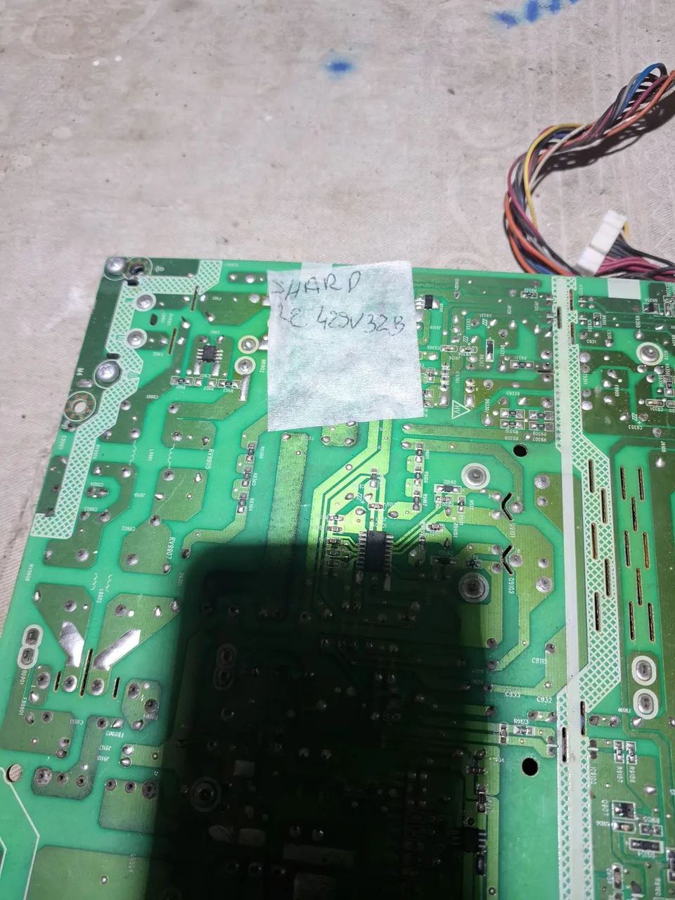 Placa fonte sharp lc42v32b - Foto 3