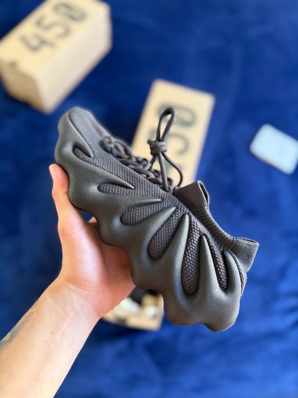 Adidas yeezy 450 utility black - Foto 5