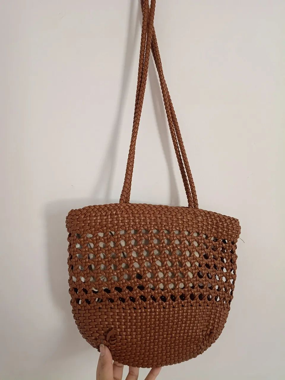 Bolsa marrom Zara - Foto 3