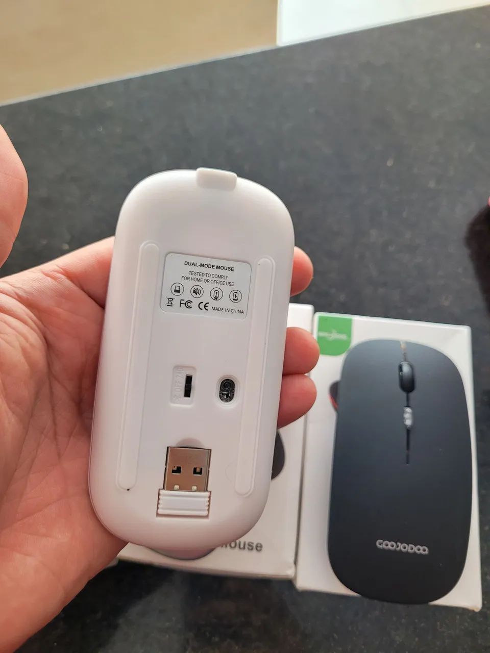 Mouse Sem fio com bateria recarregável - Notebook, Tablet e desktop  - Foto 3