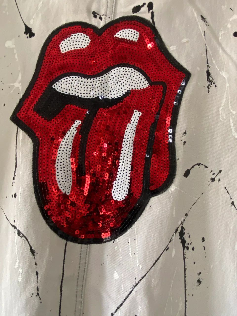 Jaqueta rock in roll Rolling Stones GG - Foto 5