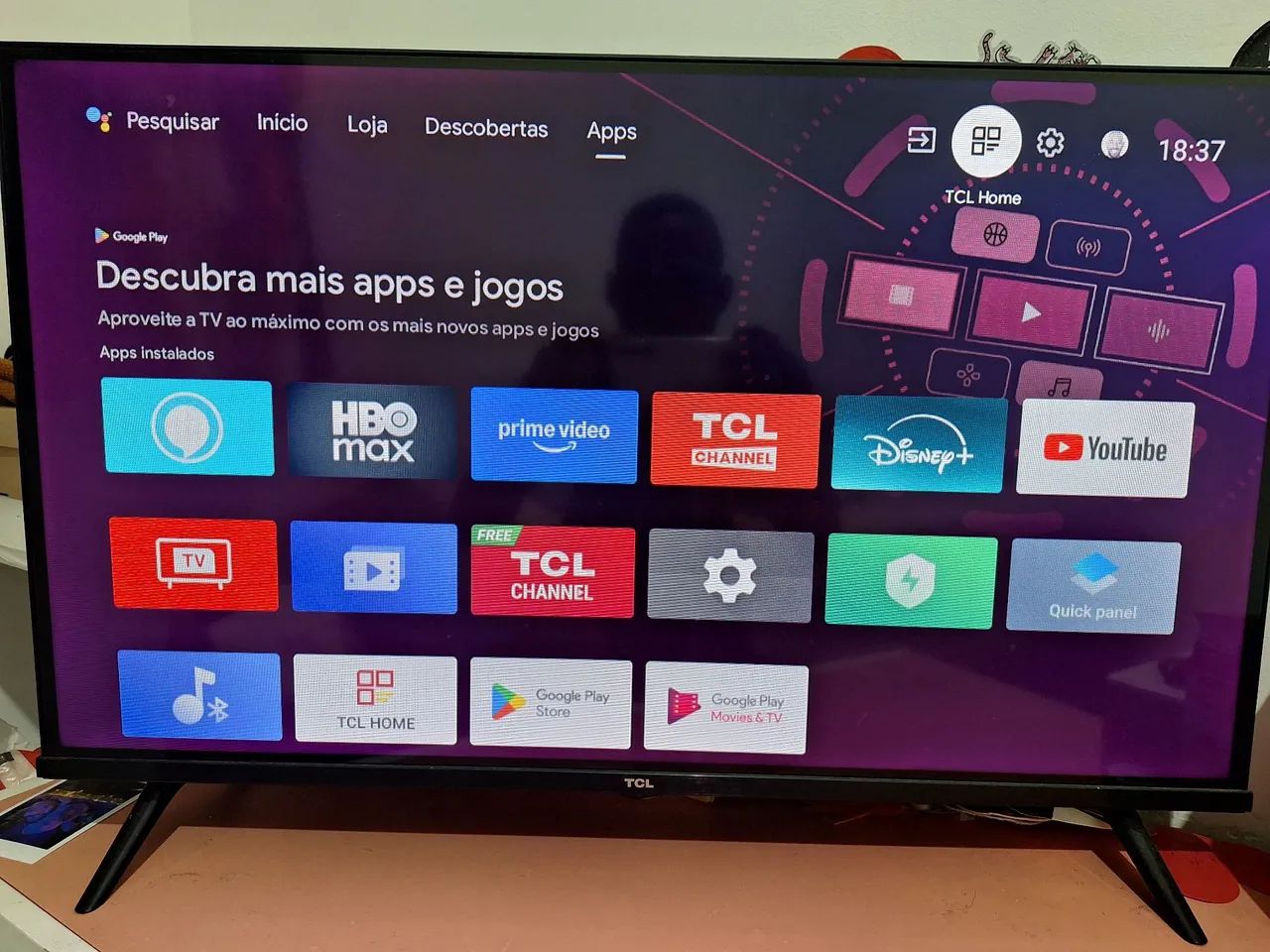 Smart TV Android TCL 32"